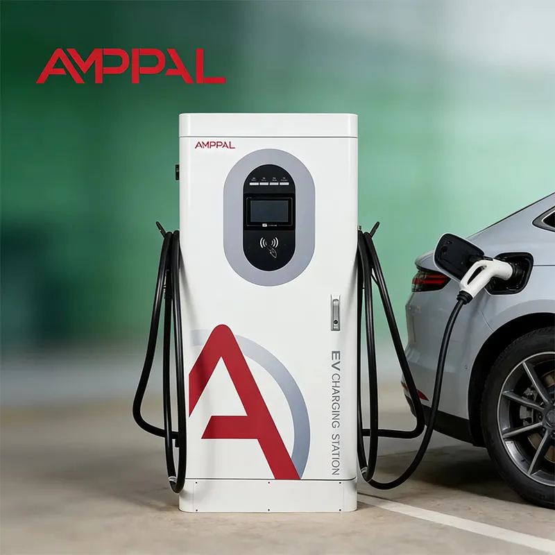 Highway Charging အတွက် 120kW High-Power Integrated DC EV Fast Charger
